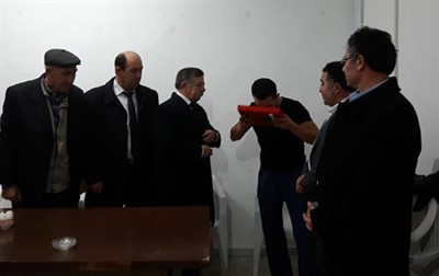 MHP, Afrin Gazisi’ni ziyaret etti