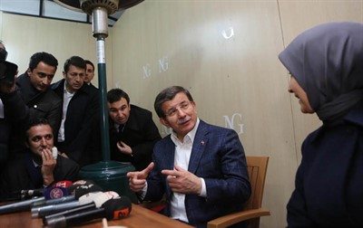 Başbakan Ahmet Davutoğlu, partisinin