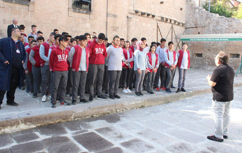 Teknik Kolej öğrencileri Türbe Camii’ni ziyaret etti