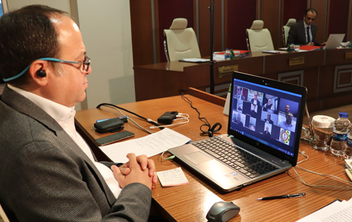 ATSO’da toplantılar video konferans ile yapıyor