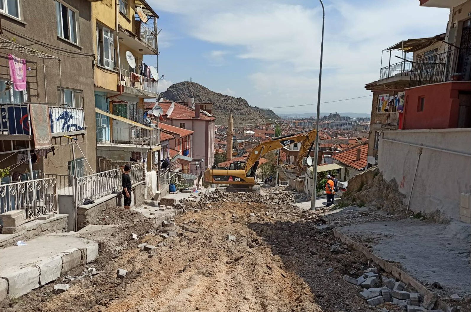 Afyonkarahisar Belediyesi altyapı çalışmaları