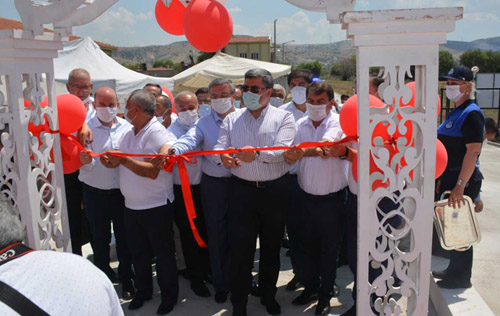 Dinar’da Katı Atık Aktarma İstasyonu hizmete açıldı