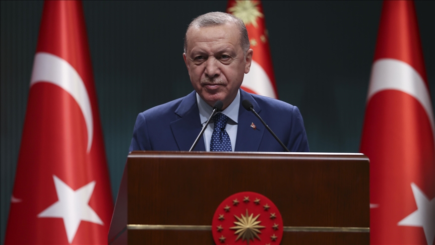 Cmhurbaşkanı Recep Tayyip Erdoğan