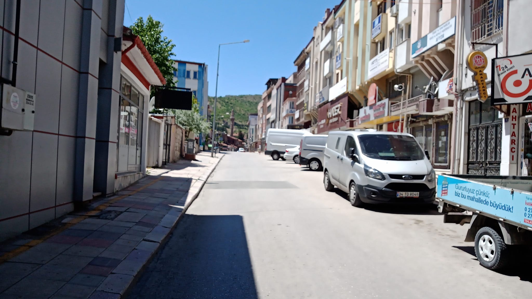 Afyonkarahisar’da bayramda sokaklar boş kaldı