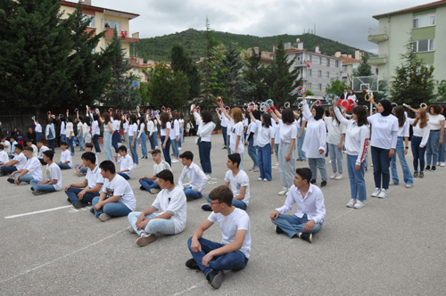 Cumhuriyet Anadolu Lisesi’nde 19 Mayıs coşkusu yaşandı