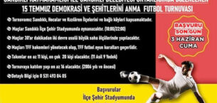 Sandıklı’da 15 Temmuz  futbol turnuvası yapılacak