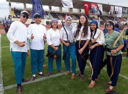 Spor Lisesi Erzincan’da yarıştı