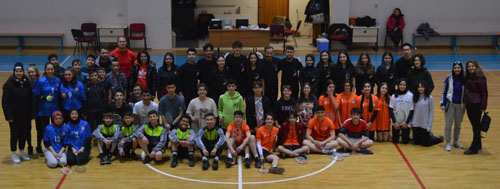 Okul Sporlarında yapılan Badminton
