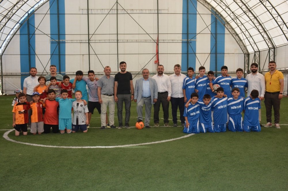 İscehisar’da Kur’an kursları futbol turnuvası başladı