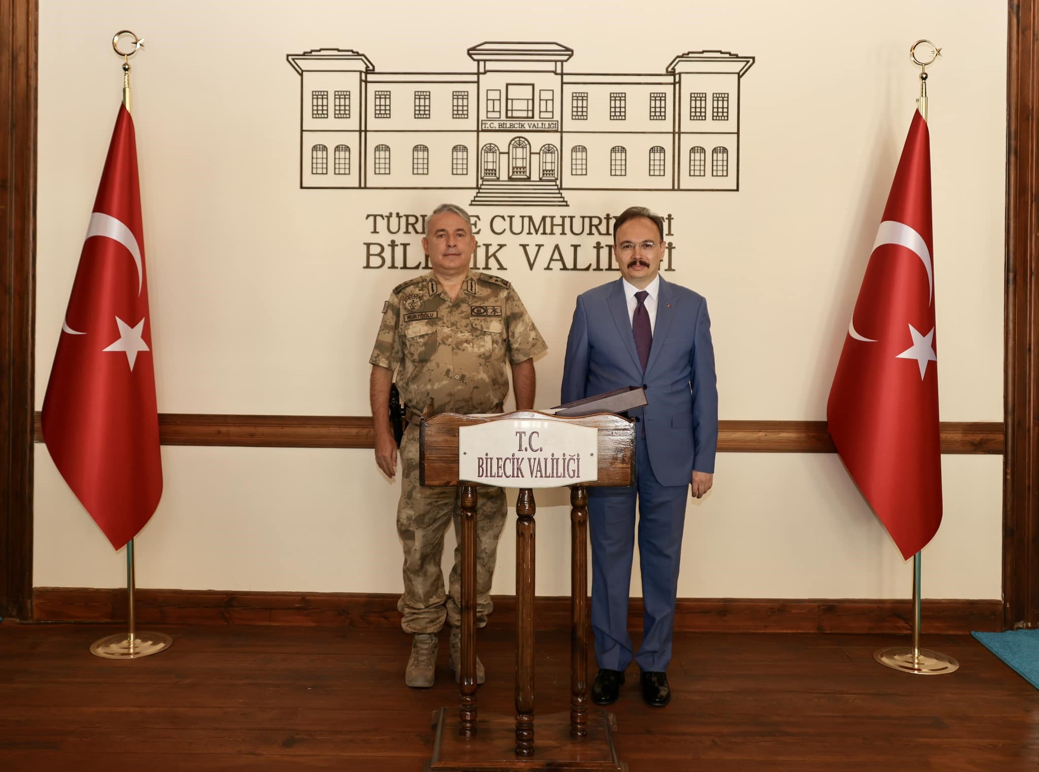 Jandarma Genel Komutan Yardımcısı Korgeneral Kurtoğlu Bilecik’e geldi