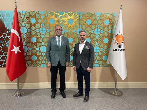 Başkan Çöl, Ertürk’le Genel Merkez’de görüştü