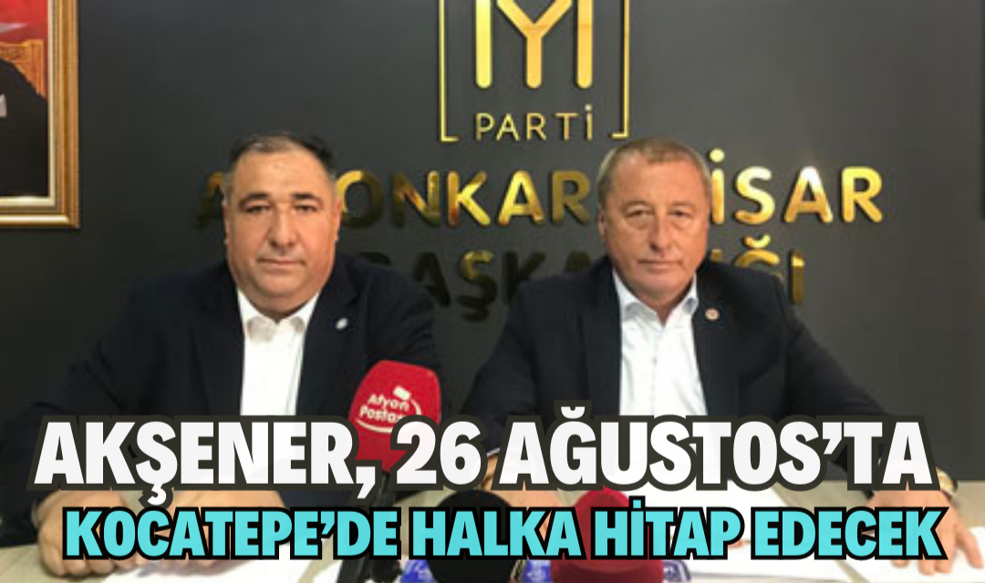 İYİ Parti Afyonkarahisar Milletvekili