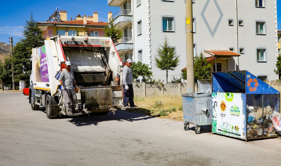 Afyonkarahisar Belediyesi, çöp toplama
