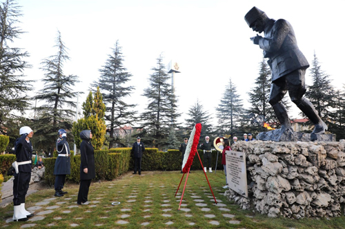  Gazi Mustafa Kemal Atatürk Ölümünün 85. Yıl dönümünde Saygıyla Anıldı