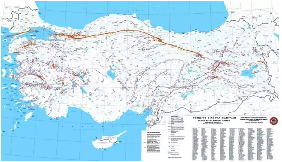 Ege Bölgesi’nde Hangi Fay Hattı Var? Türkiye Fay Hattı Haritası 2023! MTA diri fay hatları hangi illerden geçiyor?