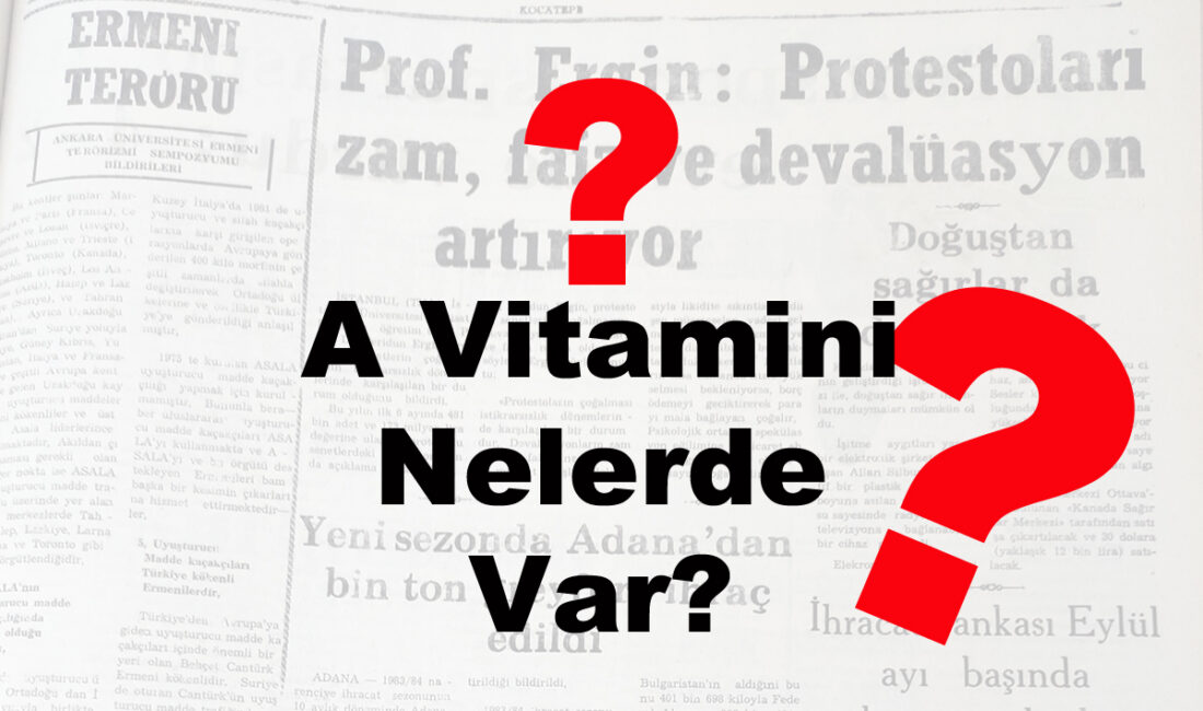 A Vitamini Nelerde Var?