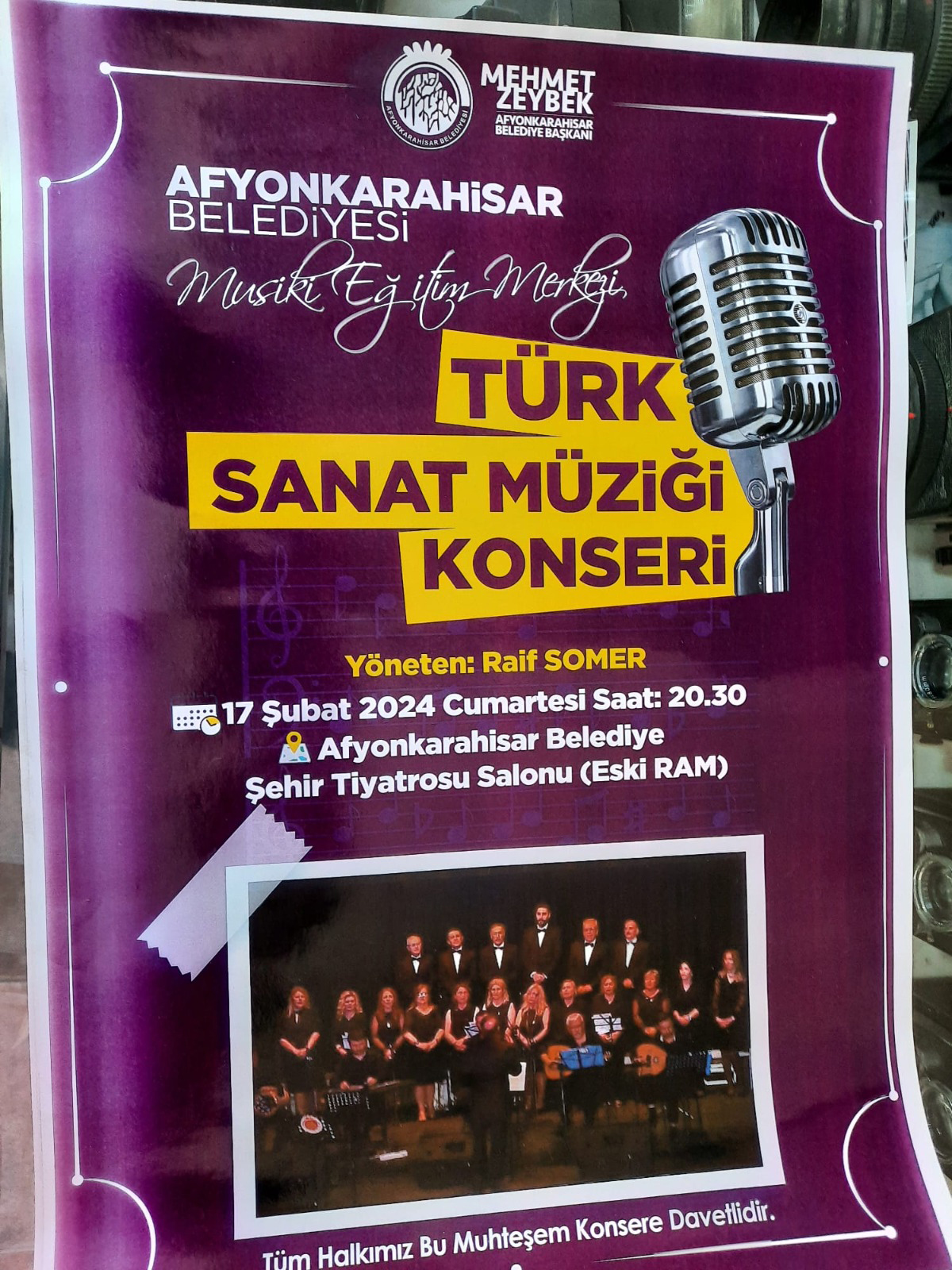 Belediye Musiki Korosu 17 Şubat’ta Konser Verecek