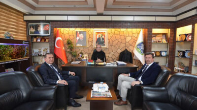 Yeni Müdür Eroğlu’ndan Başkan Çöl’e ziyaret