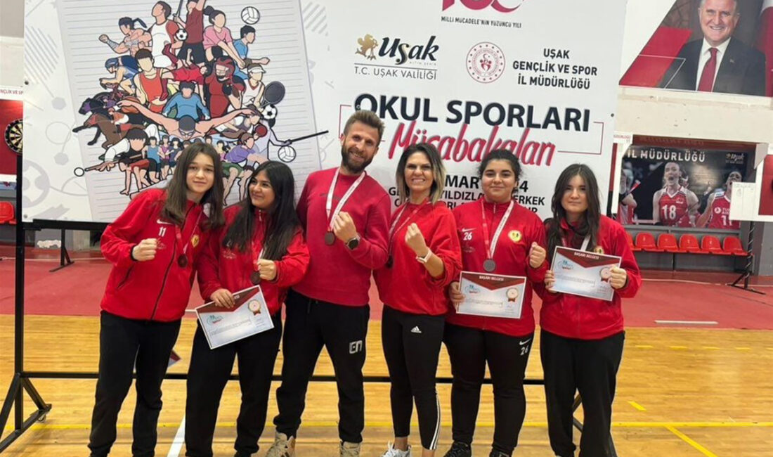 Uşak'ta düzenlenen Okul Sporları
