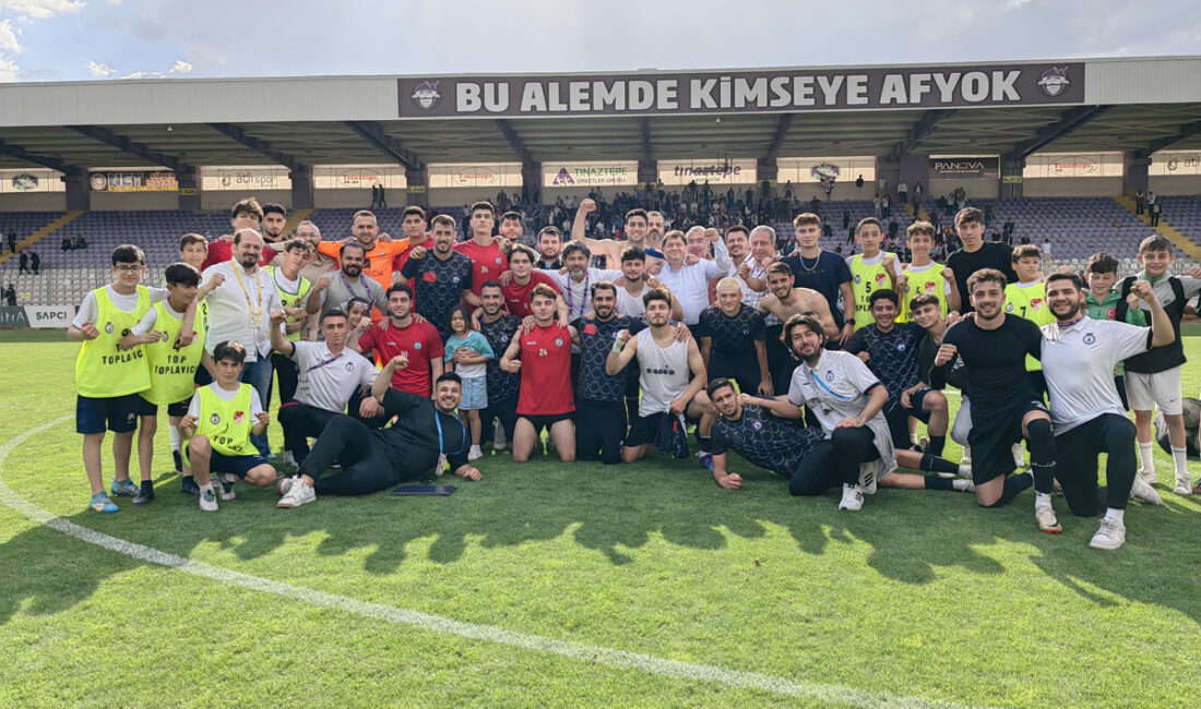Afyonspor'un ligi tamamlamasının ardından